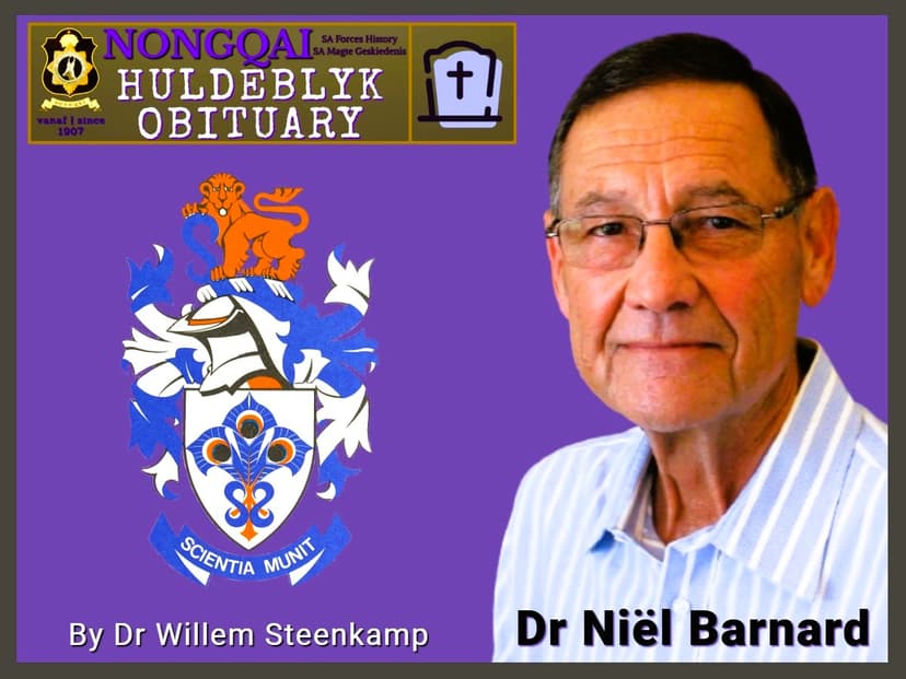 Dr LD (NIëL) BARNARD - AN APPRECIATION