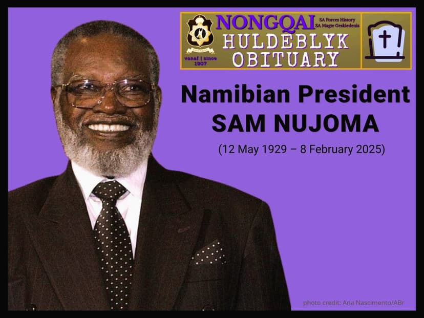Namibian President Sam Nujoma Obituary