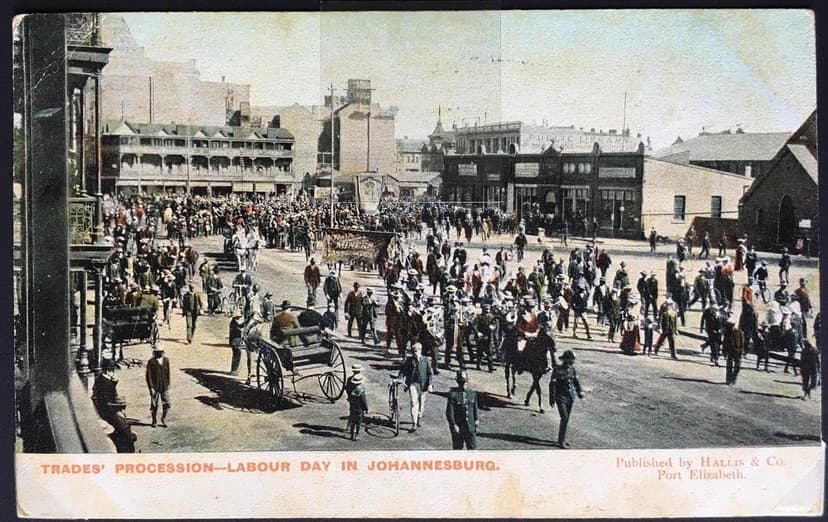 1920's: EARLY CROWD CONTROL: SA POLICE