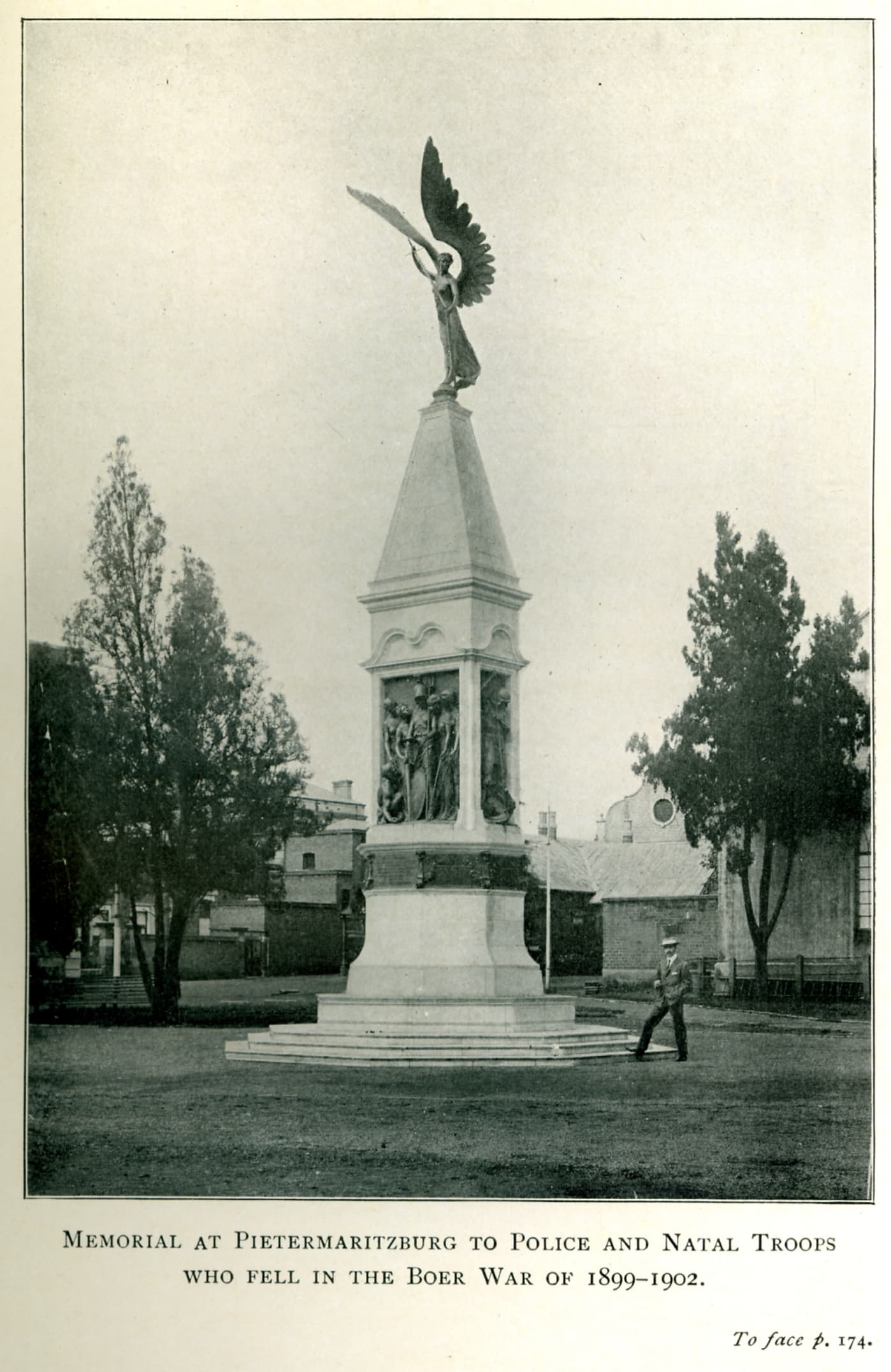 1899 – 1902: Anglo Boer War Memorial Pietermaritzburg to Natal Police & Natal Troops