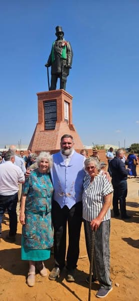New Statue of President Paul Kruger Unveiled in Orania on His 200th Birthday