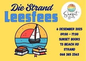Skrywers & Boeke - Strand Leesfees 6 Desember 2025