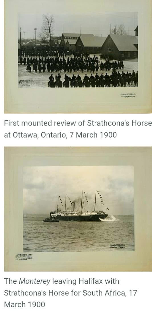Second Anglo Boer War (1899-1902): Canadian Unit - Strathcona's Horse