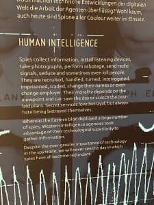 IN THE CAPITAL OF SPIES - The Deutsches Spionagemuseum. Lydia von Wielligh-Steyn