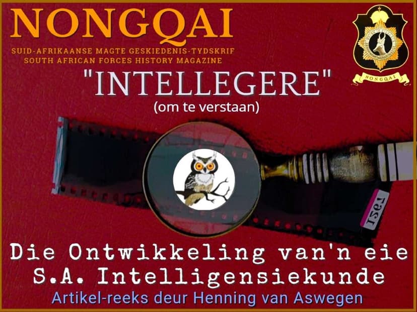 Intellegere 17 - Die Ontwikkeling van 'n eie Suid-Afrikaanse Intelligensiekunde