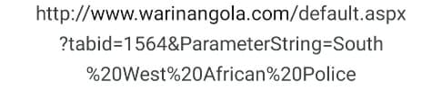Policing in South-West Africa (swapol)