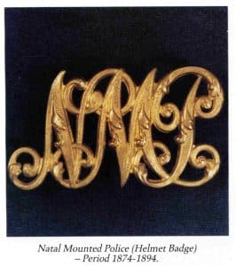 The Natal Mounted Police in the Field