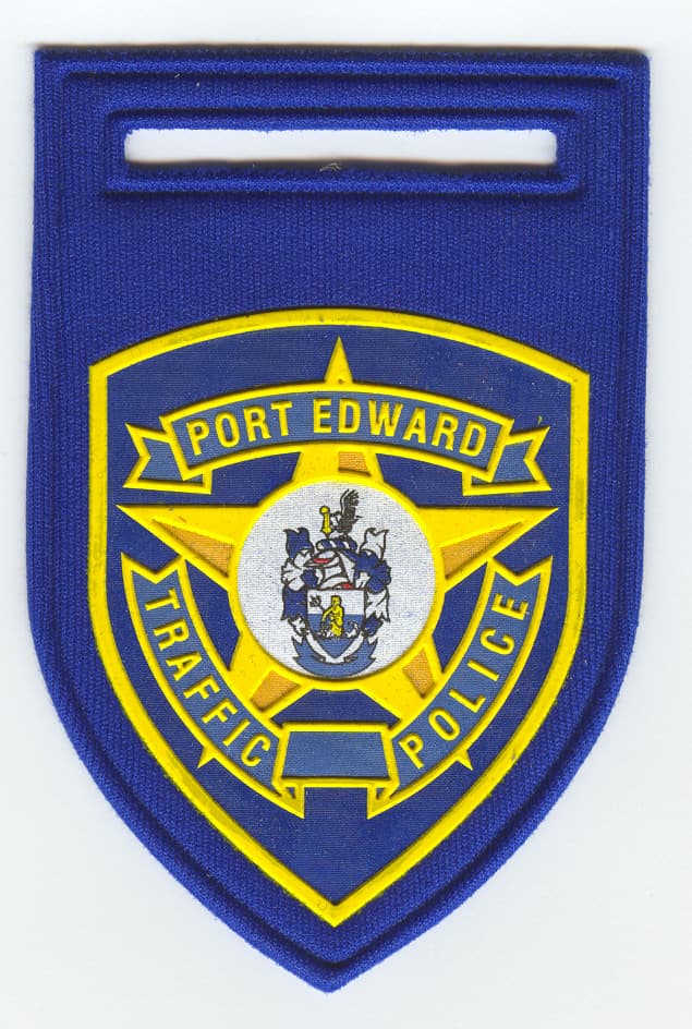 A blue patch with yellow text
AI-generated content may be incorrect.