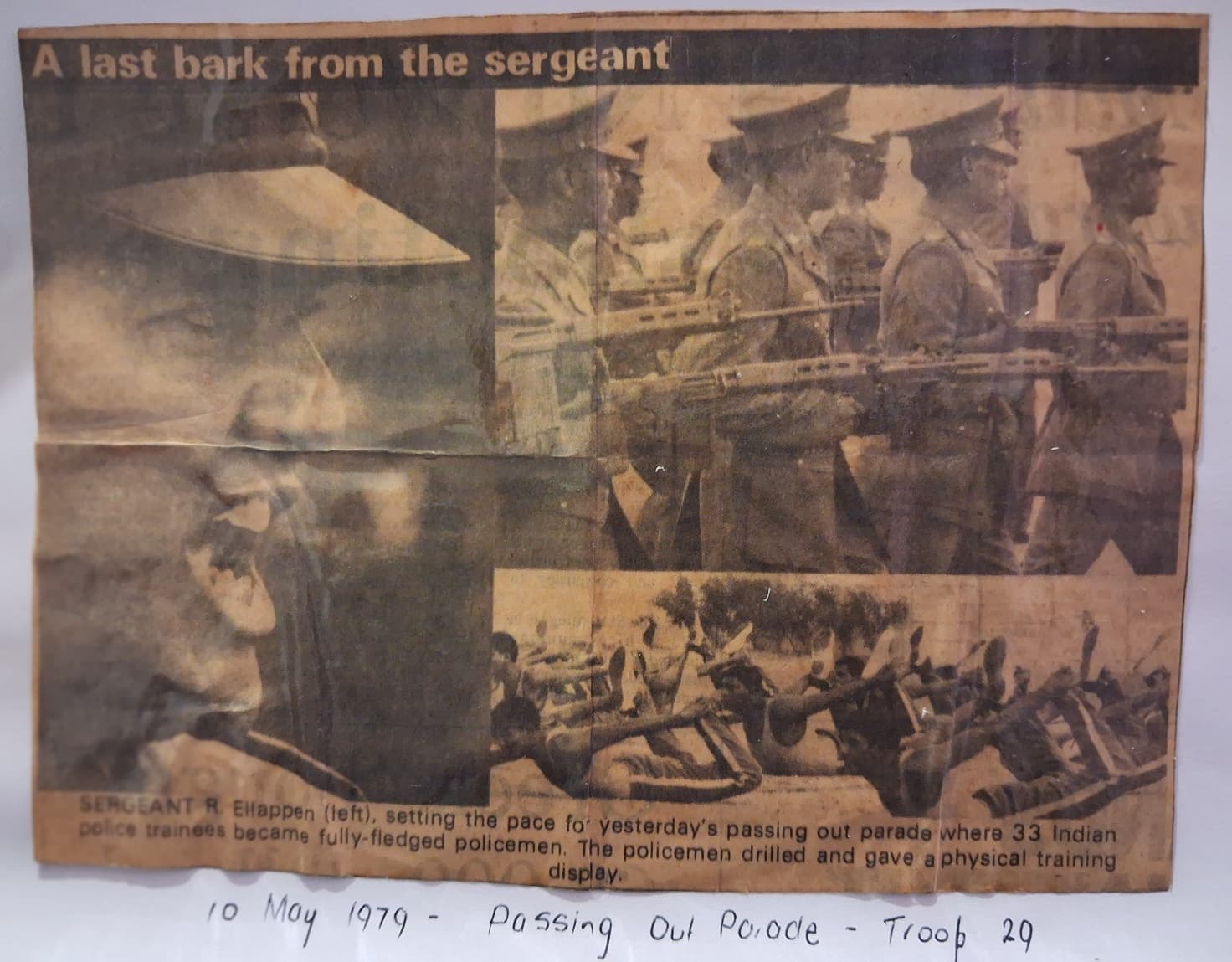 A newspaper with images of soldiers AI-generated content may be incorrect.