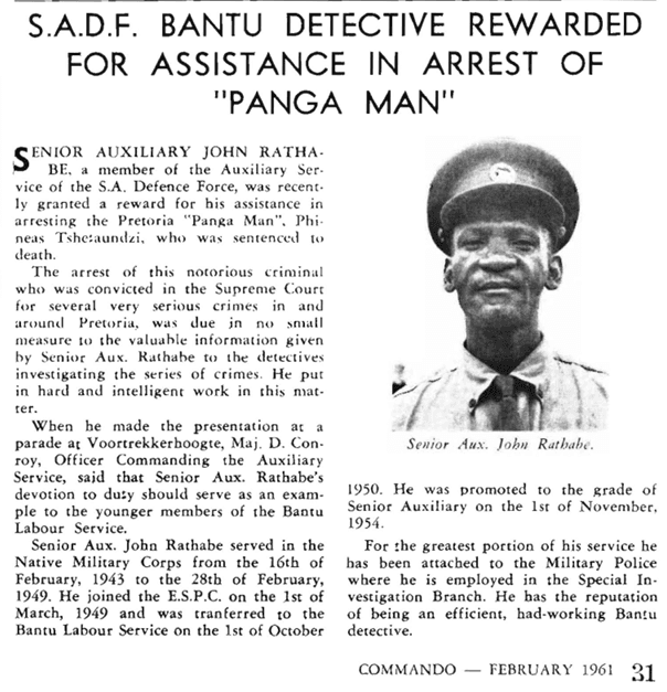 The Panga man