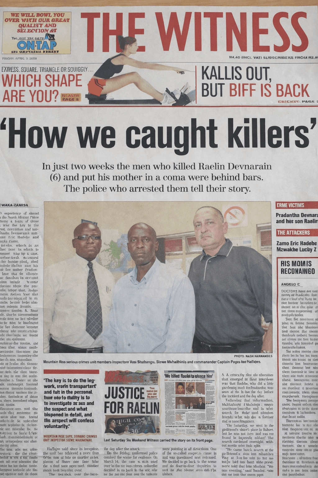 A newspaper with a group of men AI-generated content may be incorrect.